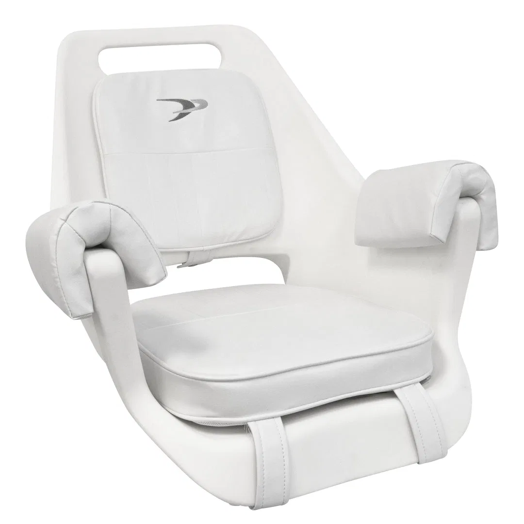 8WD007-3-710 – WISE SEATING Boat Seat, Helm Seat High Back Seat Type Non-Adjustable Non-Foldable 23-1/2 Inch Height x...